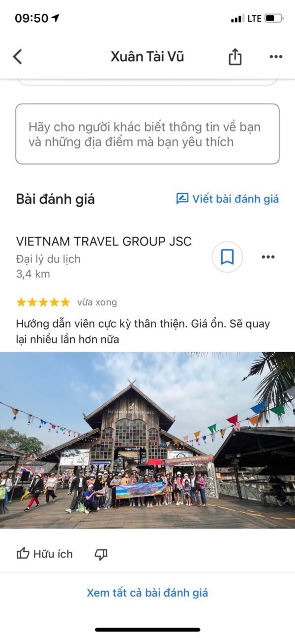 Dịch vụ review google map
